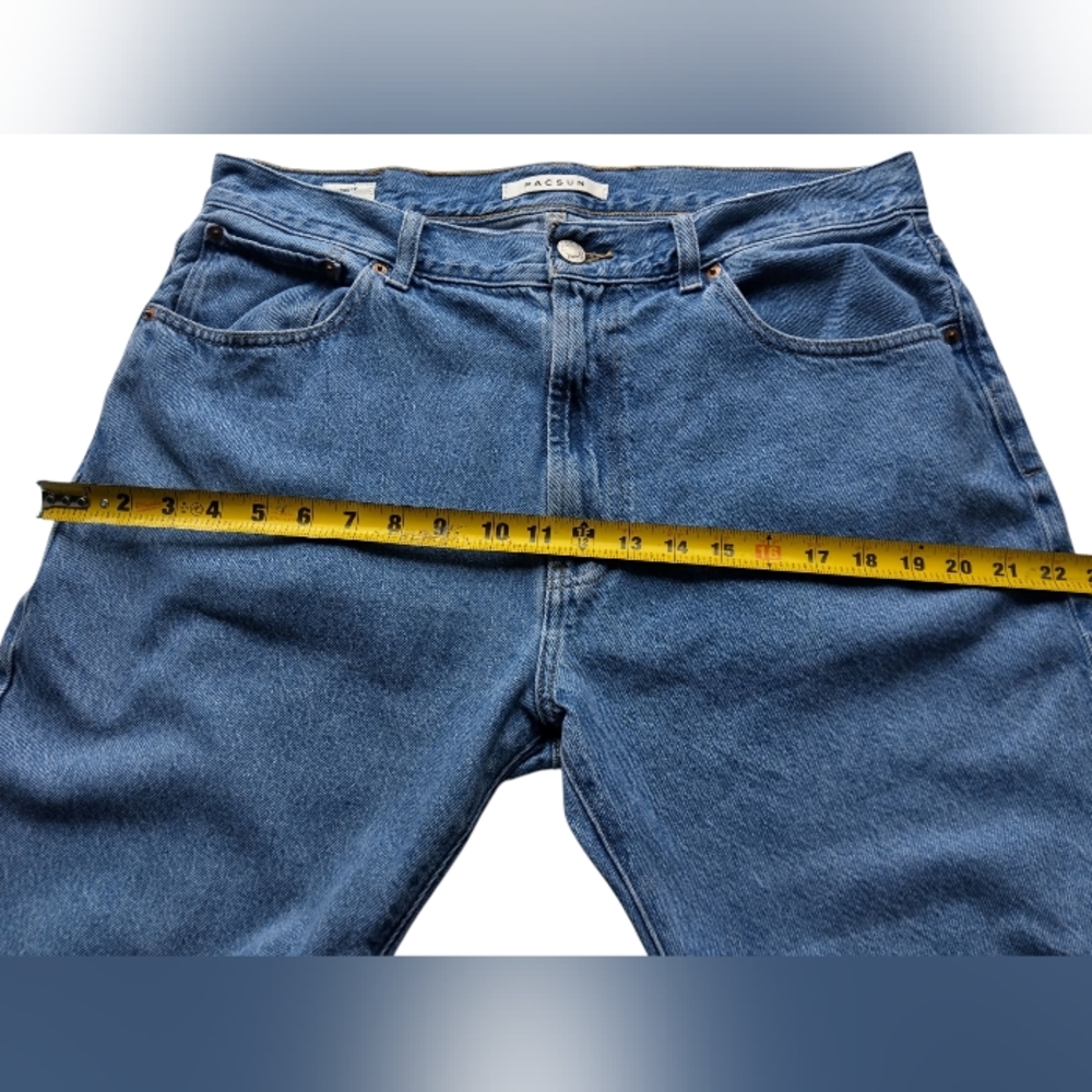 Pacsun Men’s Baggy Fit Jeans Light Wash Straight Leg 100% Cotton Size 34x32 - Picture 5 of 15